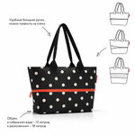 Сумка shopper e1 mixed dots