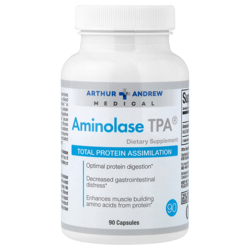 Arthur Andrew Medical, аминолаза TPA®, 90 капсул (250 мг в 1 капсуле)