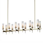 Люстра Alouette 12 brass