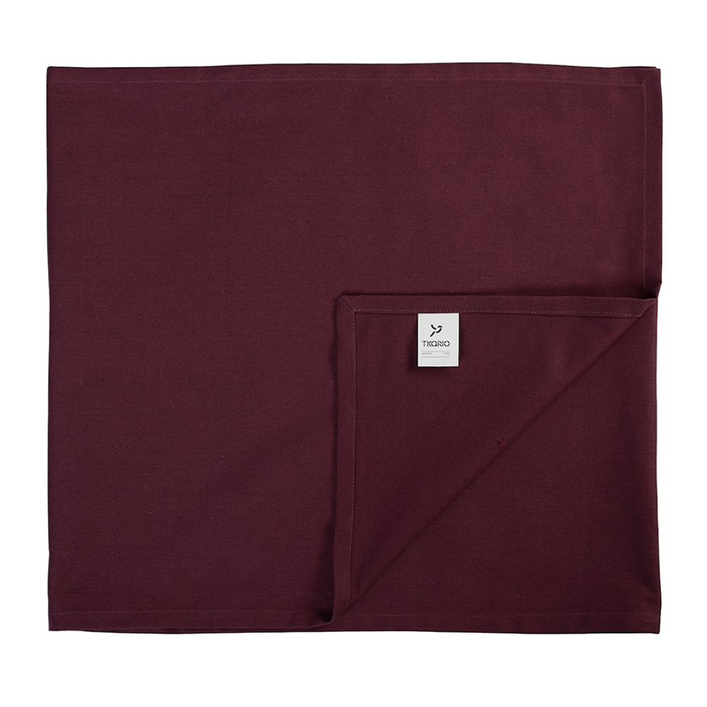 Дорожка на стол 45х150см Tkano Wild бордовая