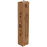 Набор столовых приборов «ЭкоЛайф» 3шт (ложка, вилка, нож) бежевый