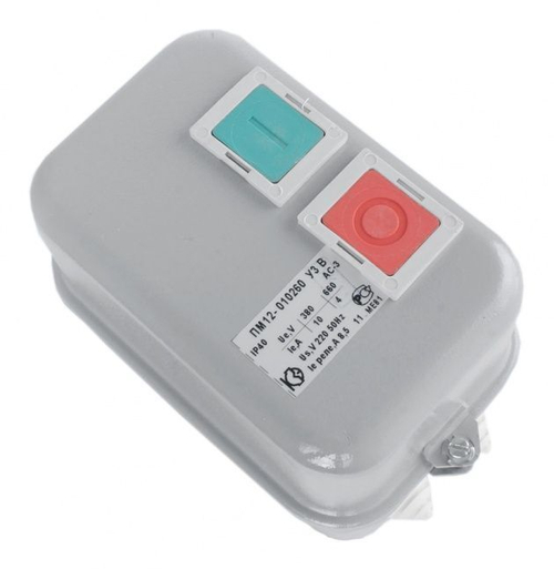 Пускатель магнитный ПМ12-010260 У3 В 380В 1з КЗЭ