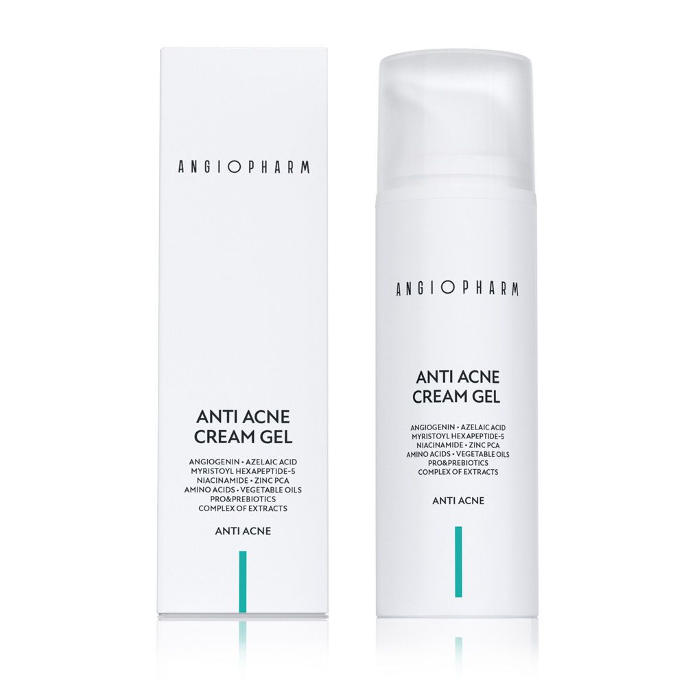 ANGIOPHARM Крем-гель для проблемной кожи лица, 200 мл