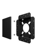 Решетка вентиляционная SGR 200х200 окраш.сталь Matt black ERA