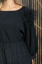 Платье Звездный город (черное) П11727 LT Collection