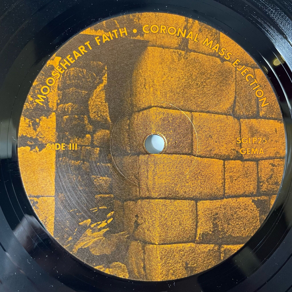 Винтажная виниловая пластинка LP Mooseheart Faith Coronal Mass Ejection (Germany 1998)