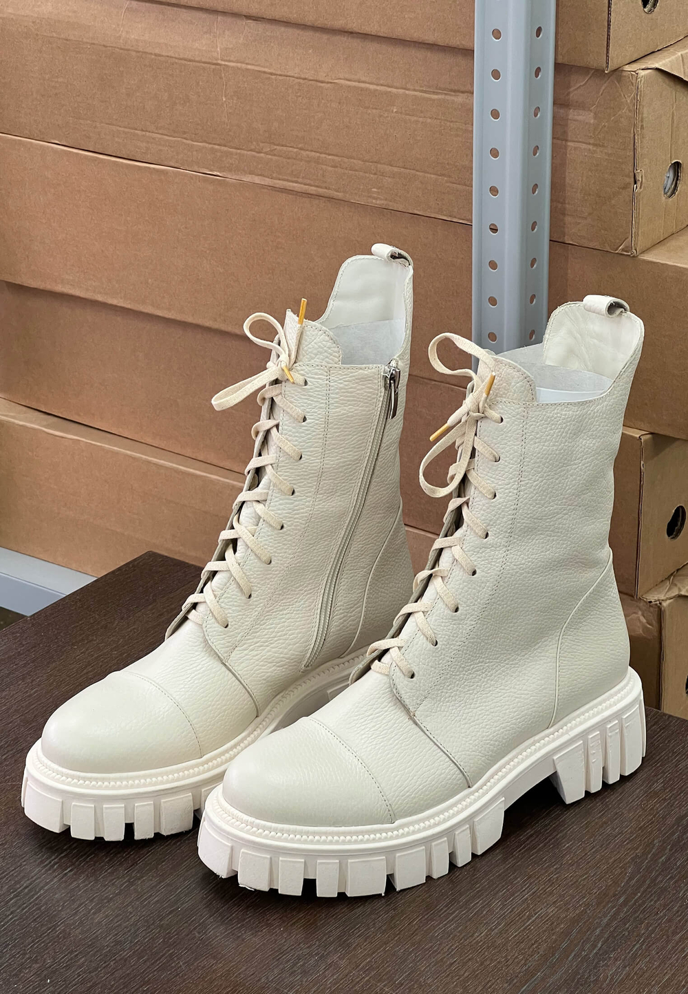 Ботинки // Sandra // Latte