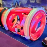 Детский электромобиль, аттракцион "НеонМобиль"