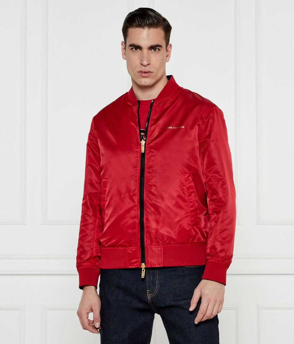 Двухсторонняя куртка бомбер Armani Exchange - черный(XM000189 AF12011)