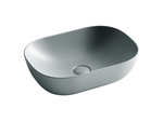 Умывальник чаша накладная прямоугольная (цвет Антрацит Матовый) Element 455x325x135мм