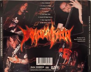 Immolation / Failures For Gods (RU)(CD)