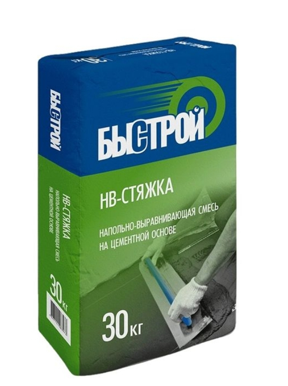 Ровнитель для пола Быстрой НВ-стяжка, 30 кг