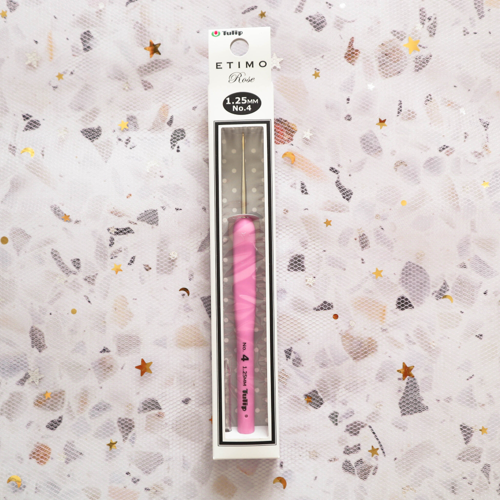 Крючок для вязания Tulip ETIMO Rose