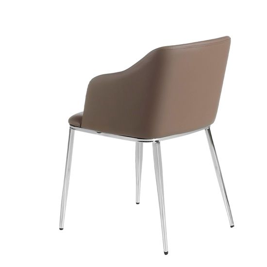 Стул F3201 /4022 экокожа цвет коричневый Испания