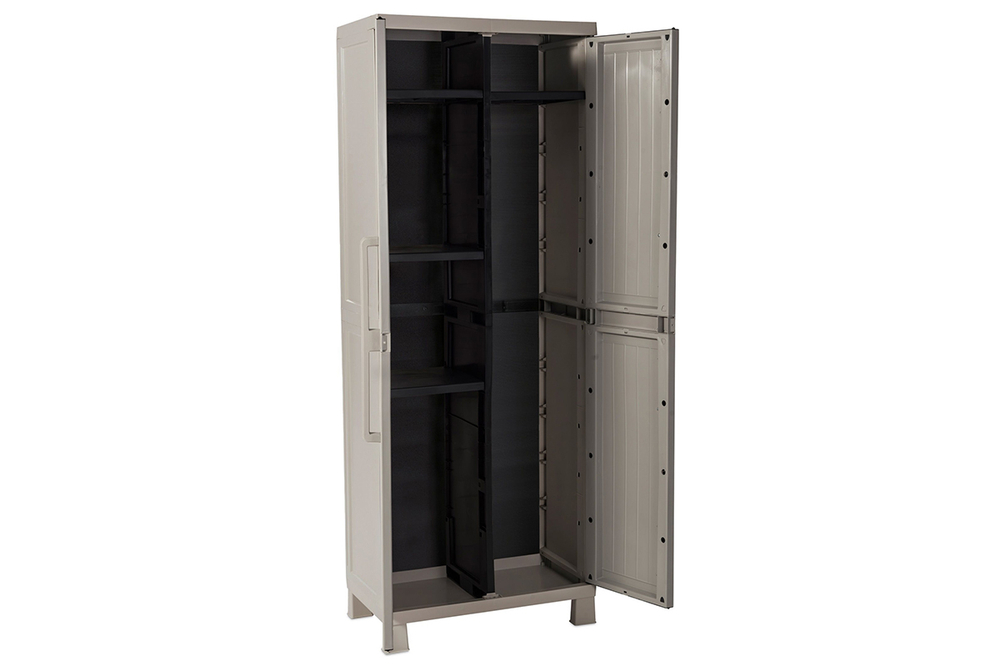 Уличный пластиковый шкаф Toomax Wood Cabinet Utility