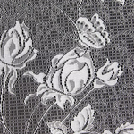 Полотно жаккардовое рис. 2-10-57,  ширина 3.3м, цвет белый, Россия.