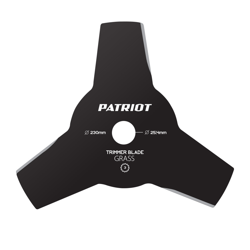 Диск мет. Patriot PT-GSB3T D-230*25.4мм 3-х лоп TBS-3-промо