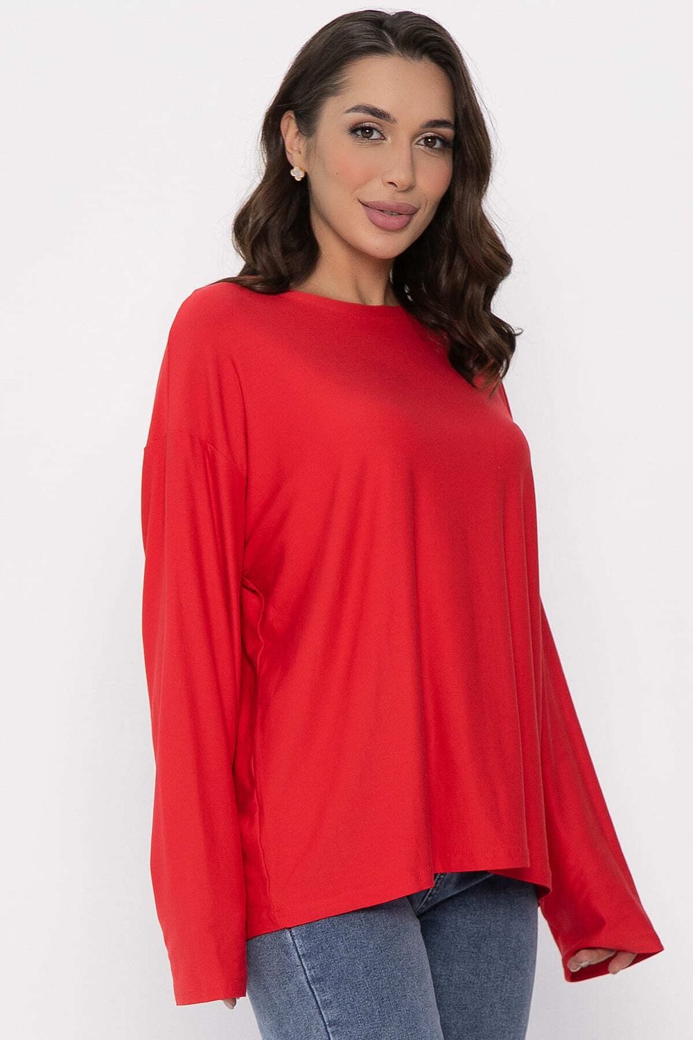 Лонгслив Элвис (красный) Б14054-25М LT Collection