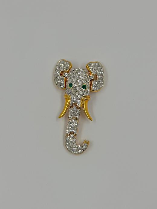 Брошь Слон