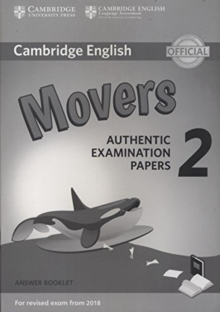 Movers 2  Answer Booklet (New format)