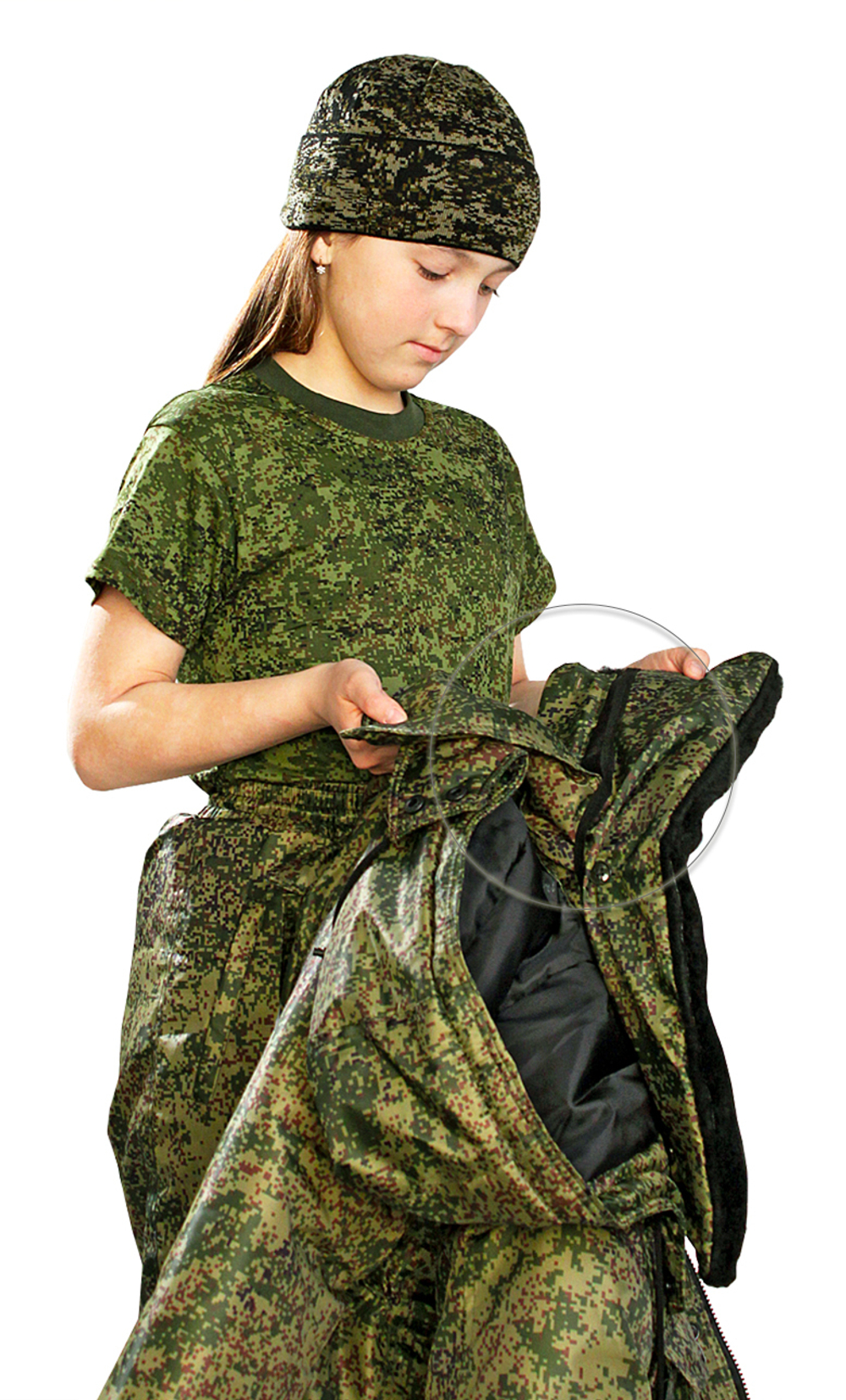 Куртка детская "Зима" цв. Цифра