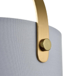 6592/3A MODERNI LN26 405 латунь/серый, металл/текстиль, стекло Подвес E14 3*40W 220V JANE