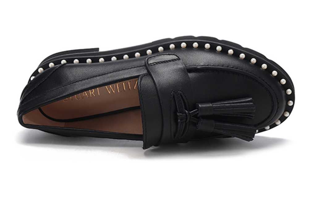 Stuart Weitzman/SW Flat Shoes Women"s Black