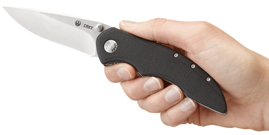 Складной нож CRKT R2601 Ruger Knives High-Brass c клинком из стали 8Cr13MoV, рукоять GRN