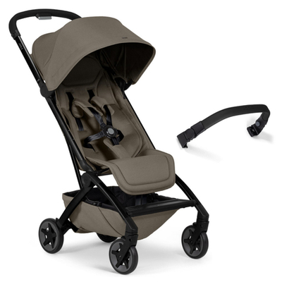 Детская прогулочная коляска Joolz Aer 2 с бампером Hazel Brown/Black Carbon