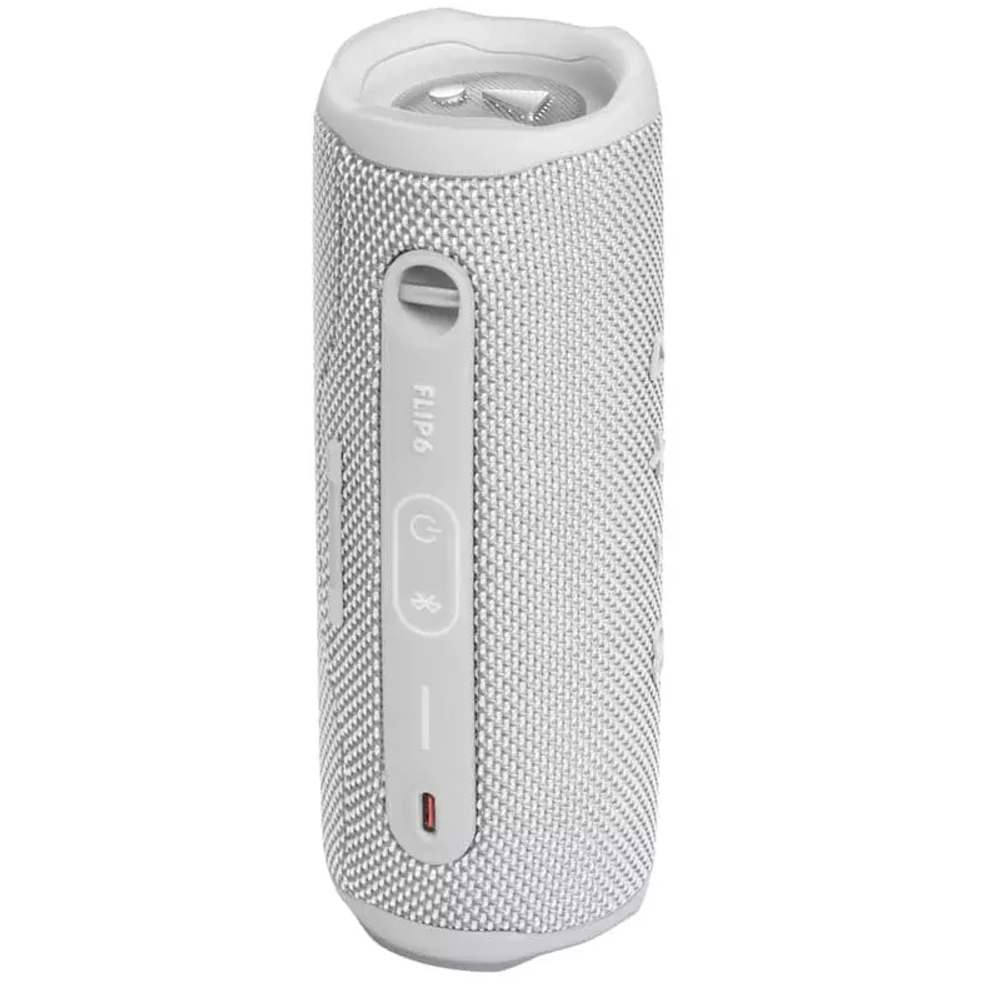 Колонка Bluetooth JBL Flip 6, White (JBLFLIP6WHT)