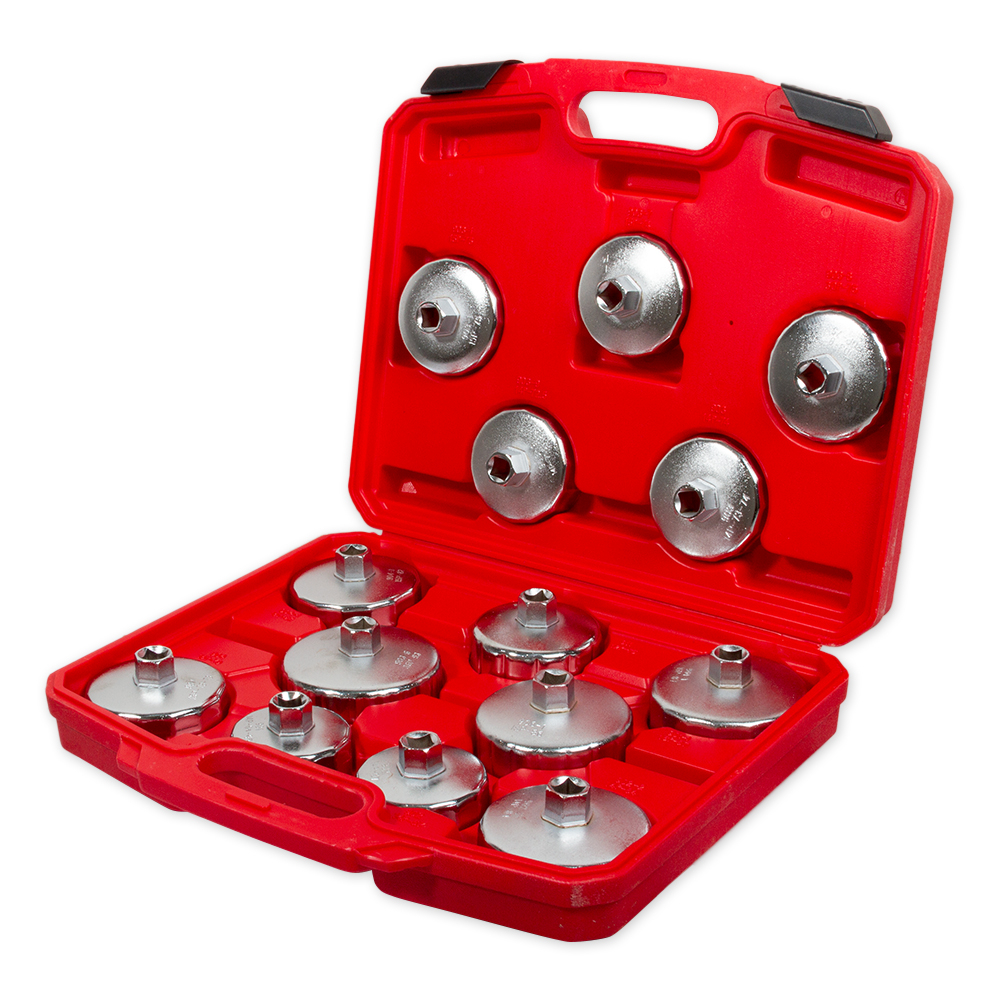 Набор съемников масляных фильтров, чашка, 65 - 93 мм, 14 пр. ARNEZI R7402030