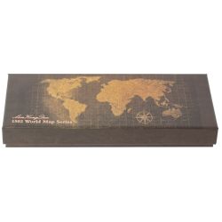 GAEM Набор подарочный: ручка перьевая, чернила 5шт, чернильница, L28 W11,5 H4 см