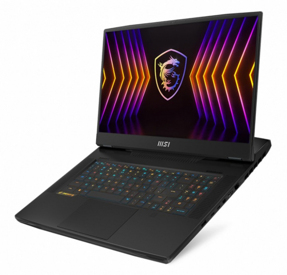 Ноутбук MSI Titan GT77 12UHS-208RU i9-12900HX 64Gb SSD 3Tb NVIDIA RTX 3080Ti для ноутбуков 16Gb 17,3 UHD IPS Cam 99Вт*ч Win11 Серый 9S7-17Q111-208