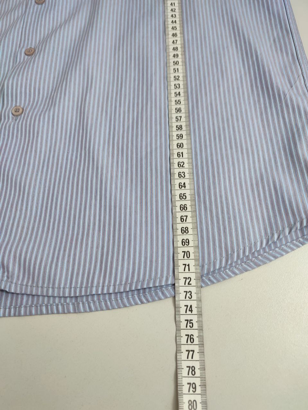 Рубашка Bossado в полоску 52-54 размер