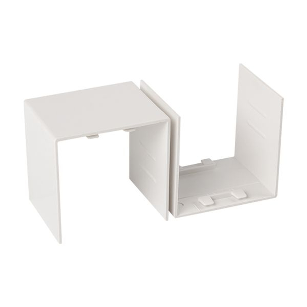 Соединитель (60x60) (4 шт) белый EKF-Plast