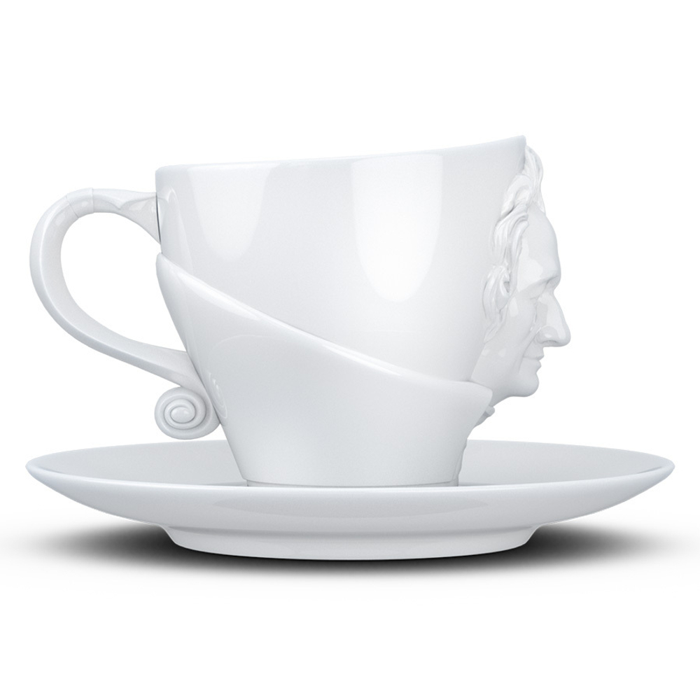 Чайная пара talent, goethe, 260 мл, белая