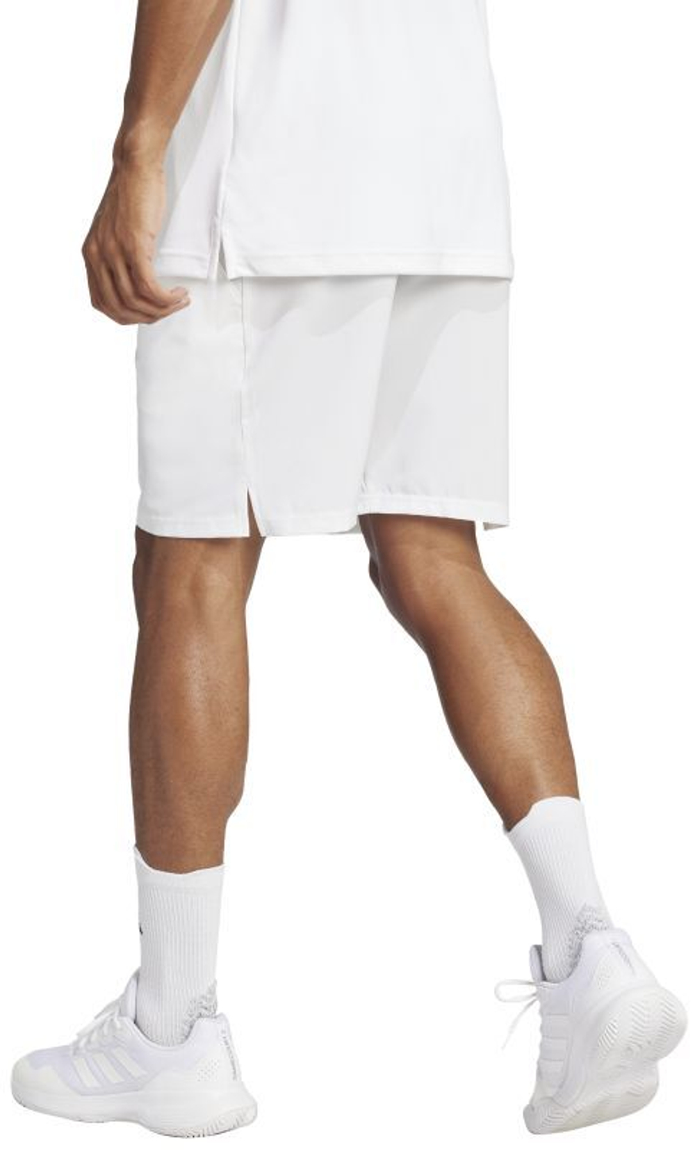 Мужские теннисные шорты Adidas Tennis Climacool Stretch Woven 9" - белый