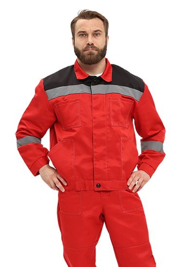 Костюм "Легион" полукомбинезон (красный/черный)