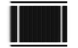 Профиль HiWood декорированный, 12x12 мм