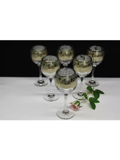 Фужеры для вина 6 штук Версаче
