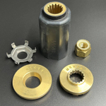 Гребной винт Mercury 90CT-400 (3X15 1/4X19) (POLASTORM SOLTIGA) СТАЛЬ