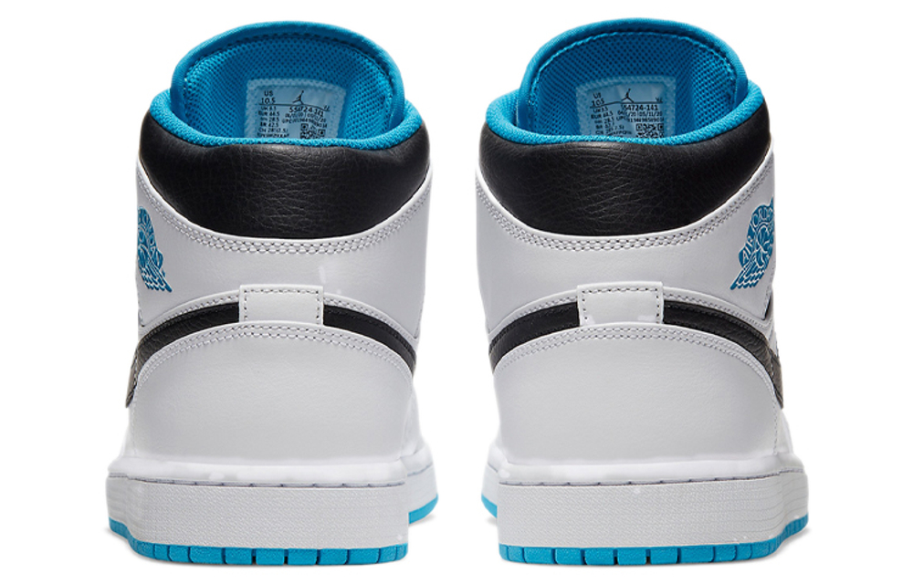 Jordan 1 Mid 'Laser Blue'