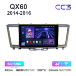 Teyes CC3 9"для Infiniti QX60 2014-2016