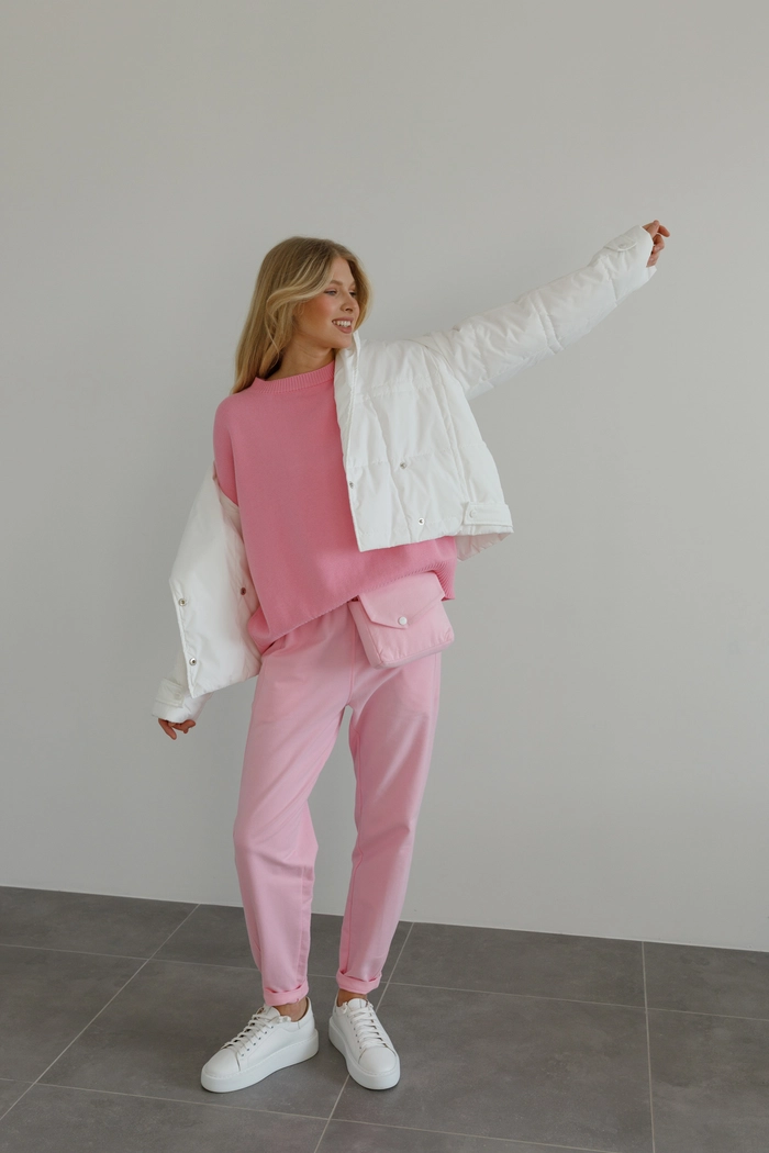 БРЮКИ РИДЖИ РОЗОВЫЙ