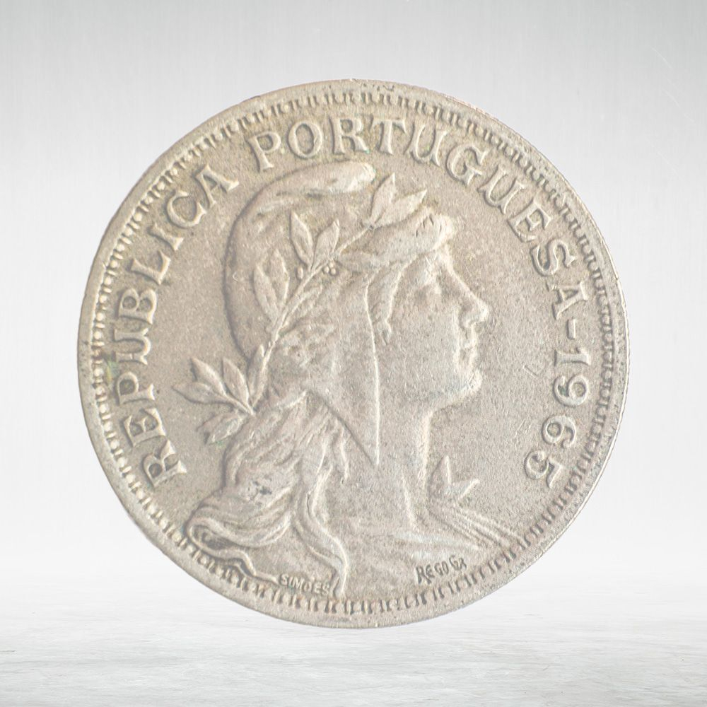 Portugal, 50 Centavos, 1965, VF