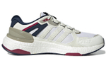 Adidas Equipment+ comfortable all-match fabric, non-slip, wear-resistant, wrapping, support, lightweight, low-cut casual running shoes for men and women, the same style of white and gray year of the Tiger