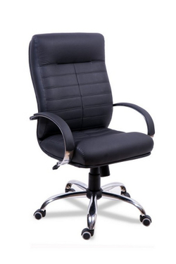 Кресло для руководителя КОНСУЛ КОРОТКИЙ ХРОМ