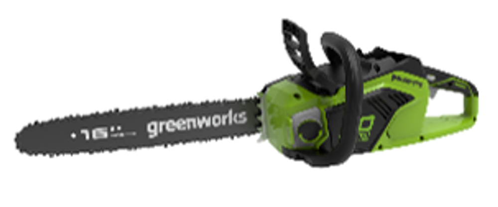 Цепная пила аккумуляторная Greenworks  Арт. 2005807, 40V, 40 см, бесщеточная,  до 1,8 КВт, без АКБ и ЗУ