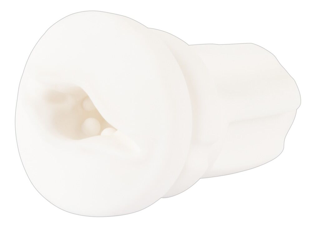 Черный вибромастурбатор с подогревом Masturbator with 3 Functions (Цвет: черный с белым)