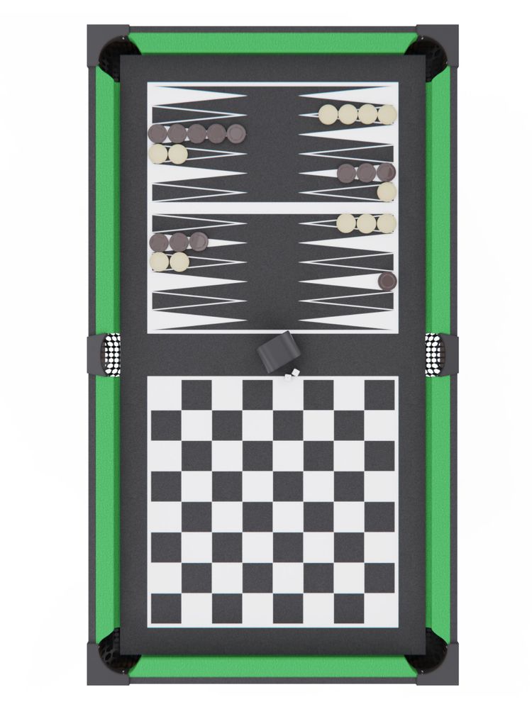 Игровой стол - трансформер 10 в 1 DFC 48&amp;quot; 122 x 61 см